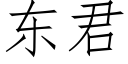 东君 (仿宋矢量字库)