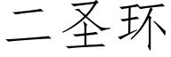 二圣环 (仿宋矢量字库)