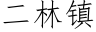 二林镇 (仿宋矢量字库)