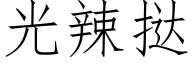 光辣撻 (仿宋矢量字庫)