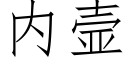 内壸 (仿宋矢量字庫)