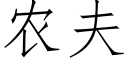 农夫 (仿宋矢量字库)