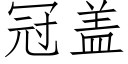 冠盖 (仿宋矢量字库)