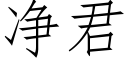 净君 (仿宋矢量字库)