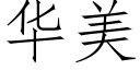 华美 (仿宋矢量字库)