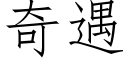 奇遇 (仿宋矢量字庫)