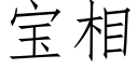 宝相 (仿宋矢量字库)