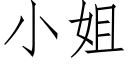 小姐 (仿宋矢量字库)