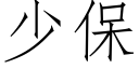 少保 (仿宋矢量字庫)