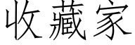 收藏家 (仿宋矢量字库)