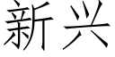 新兴 (仿宋矢量字库)