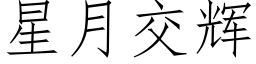 星月交辉 (仿宋矢量字库)