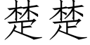 楚楚 (仿宋矢量字库)