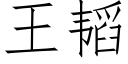 王韬 (仿宋矢量字庫)