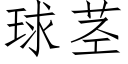 球莖 (仿宋矢量字庫)