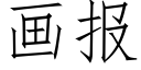 画报 (仿宋矢量字库)