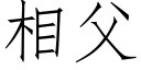 相父 (仿宋矢量字庫)