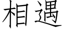 相遇 (仿宋矢量字庫)