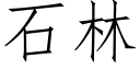 石林 (仿宋矢量字庫)