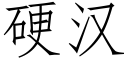 硬漢 (仿宋矢量字庫)