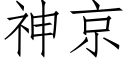 神京 (仿宋矢量字库)