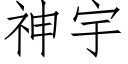 神宇 (仿宋矢量字库)