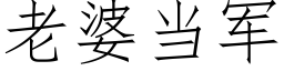 老婆当军 (仿宋矢量字库)