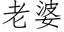 老婆 (仿宋矢量字库)