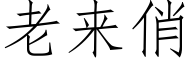 老来俏 (仿宋矢量字库)