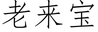 老来宝 (仿宋矢量字库)