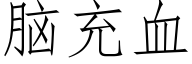 脑充血 (仿宋矢量字库)