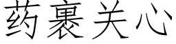 药裹关心 (仿宋矢量字库)