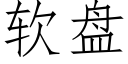 软盘 (仿宋矢量字库)