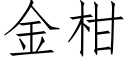 金柑 (仿宋矢量字庫)