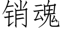 銷魂 (仿宋矢量字庫)