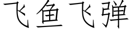 飛魚飛彈 (仿宋矢量字庫)