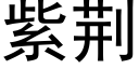 紫荆 (黑体矢量字库)