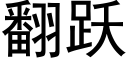 翻躍 (黑體矢量字庫)