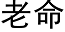 老命 (黑体矢量字库)