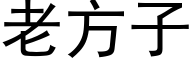 老方子 (黑体矢量字库)