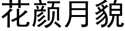 花颜月貌 (黑体矢量字库)