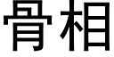 骨相 (黑體矢量字庫)