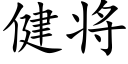 健将 (楷体矢量字库)