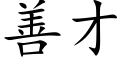 善才 (楷體矢量字庫)