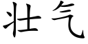 壯氣 (楷體矢量字庫)