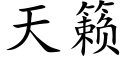 天籁 (楷体矢量字库)