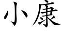 小康 (楷體矢量字庫)