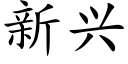 新兴 (楷体矢量字库)