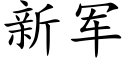 新军 (楷体矢量字库)