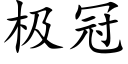 極冠 (楷體矢量字庫)